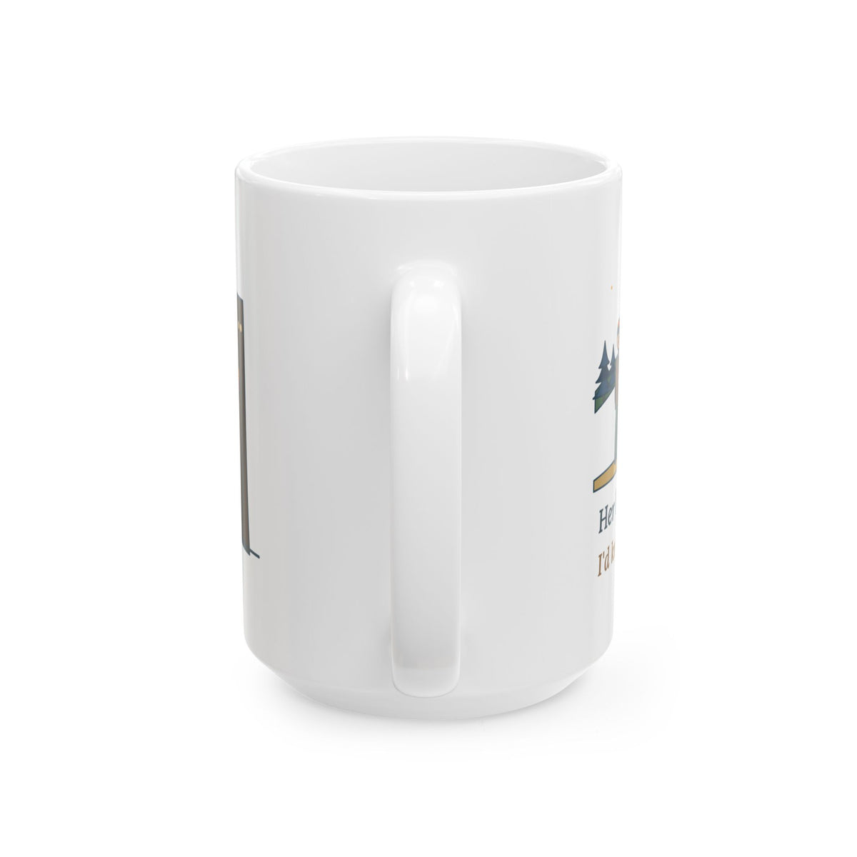 Large 15oz Coonhound Mug - Her Bawl, a Mile Off. I'd Know It Anywhere. Hound Lover Mug
