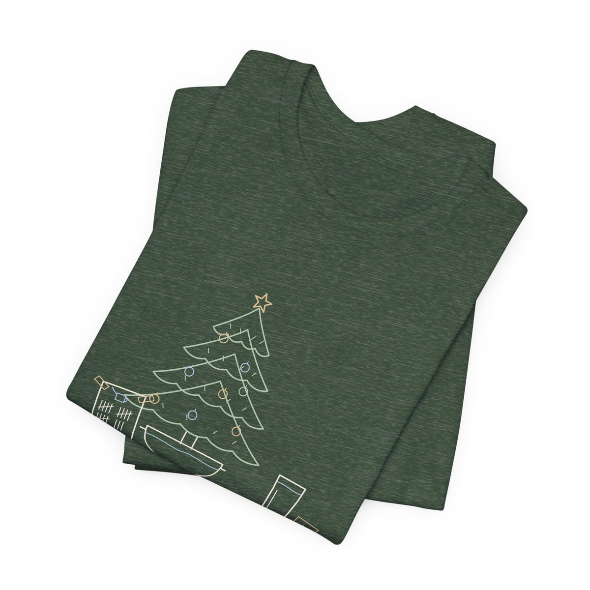 Christmas Tree T-Shirt - The Tree Drank More Water Than I Did Funny Holiday Tee