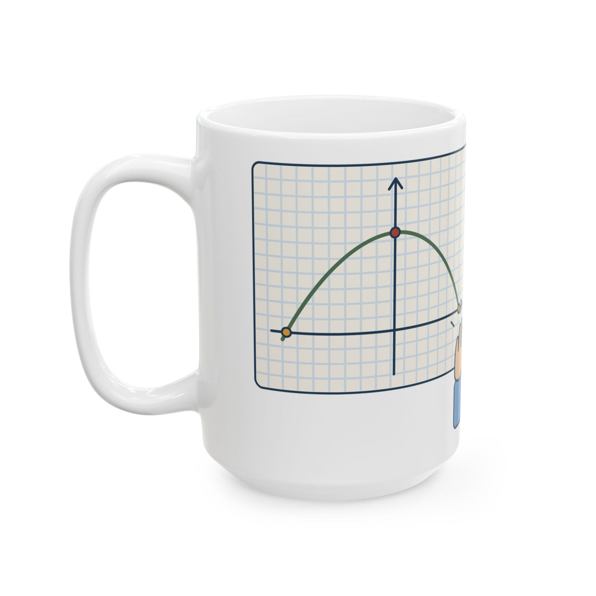 Large 15oz Math Teacher Mug - Yes, You'll Use This. No, I Can't Say When. Teacher Gift