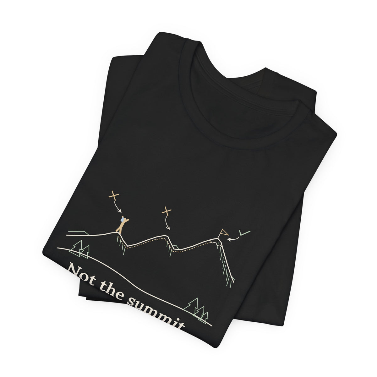 Colorado 14ers T-Shirt - Not the Summit. Not That One Either. Funny Hiking Tee