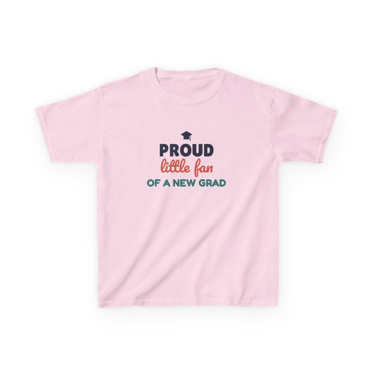 Proud Little Fan of a New Grad Youth T-Shirt, Graduation Kids Shirt