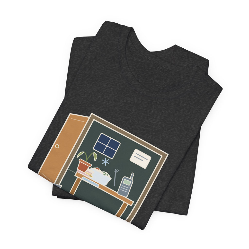 School Principal T-Shirt - My Door Is Open. My Lunch Is Cold. Funny Administrator Tee