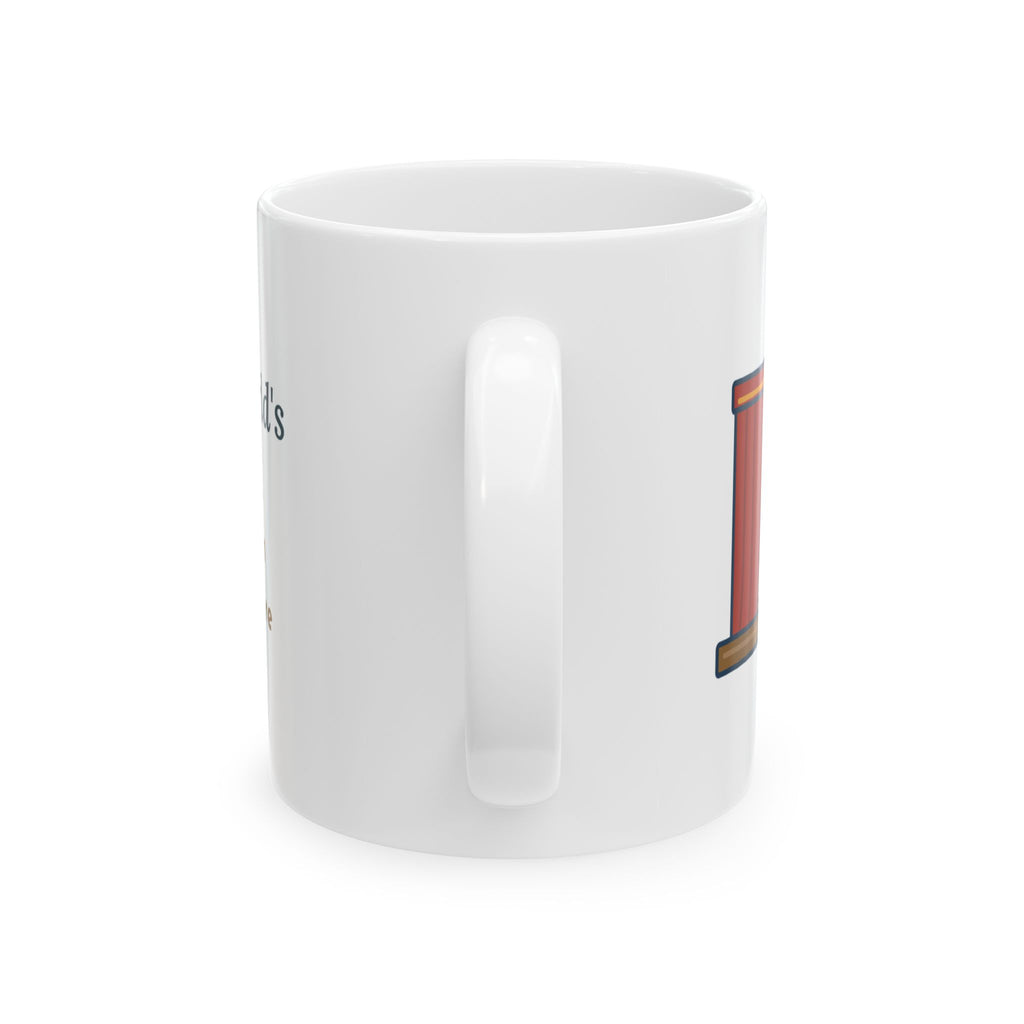 Shakespeare Quote Mug, All the World's a Stage, Theatre Globe on Stage Coffee Mug 11oz