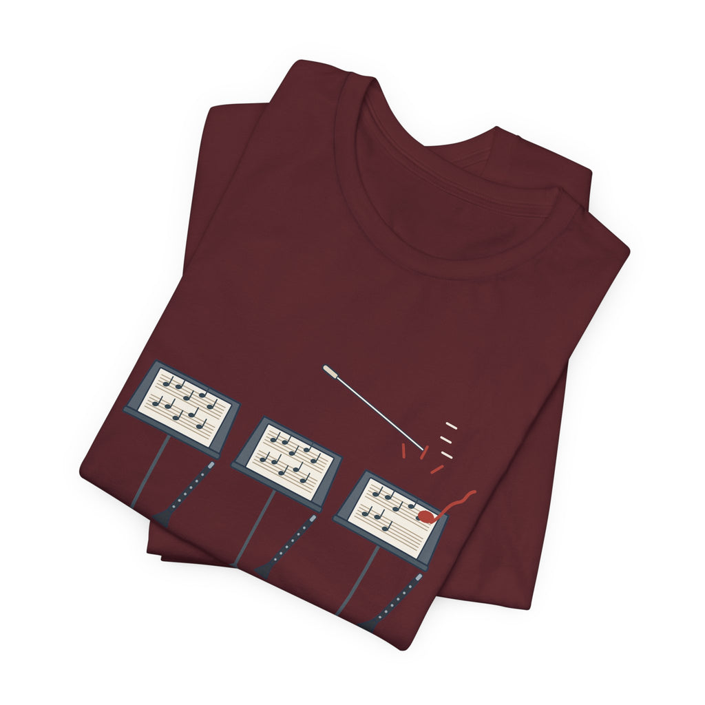 Band Director T-Shirt - I Heard That, Third Clarinet. Funny Band Teacher Tee