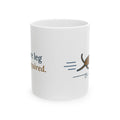 Three-Legged Pets Coffee Mug - Spare Leg Not Required. Rescue Dog Owner Gift Mug