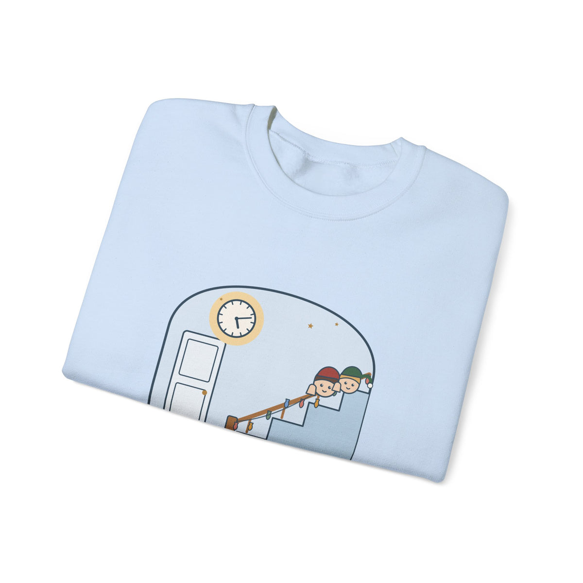 Christmas Morning Crewneck Sweatshirt - Christmas Starts at Six. Not 5:12.