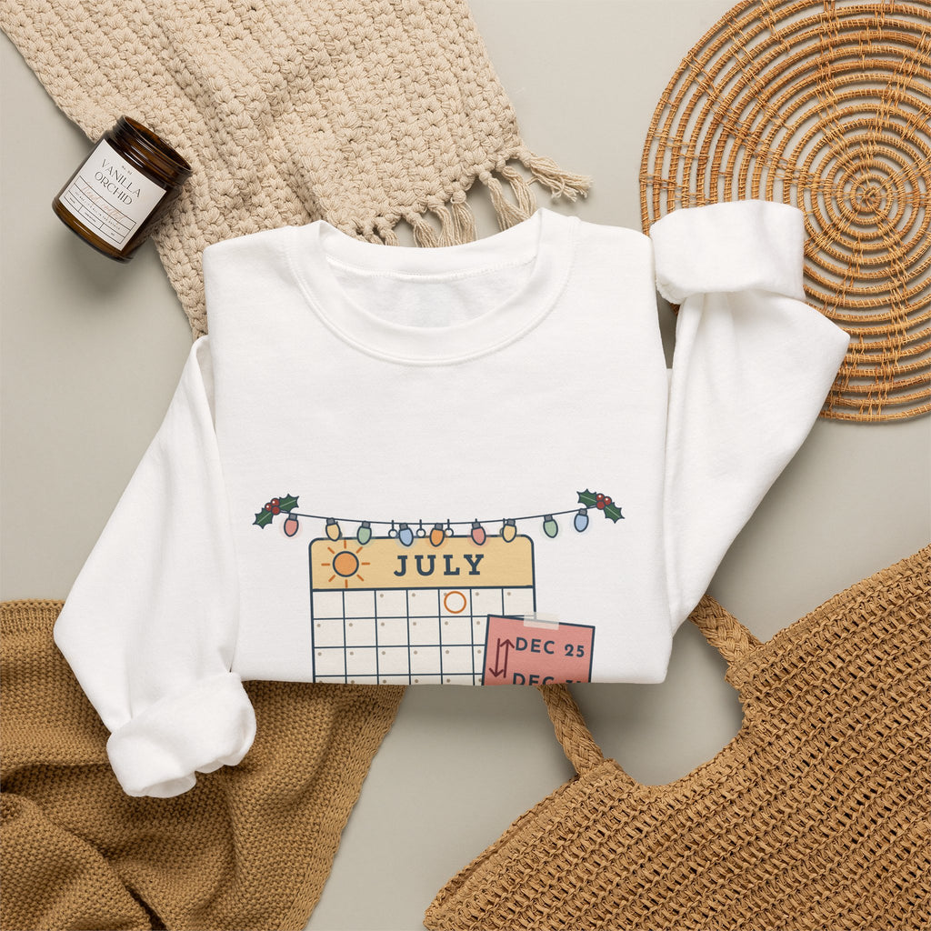 Holiday Nurse Crewneck Sweatshirt - I Traded Christmas for New Year's in July