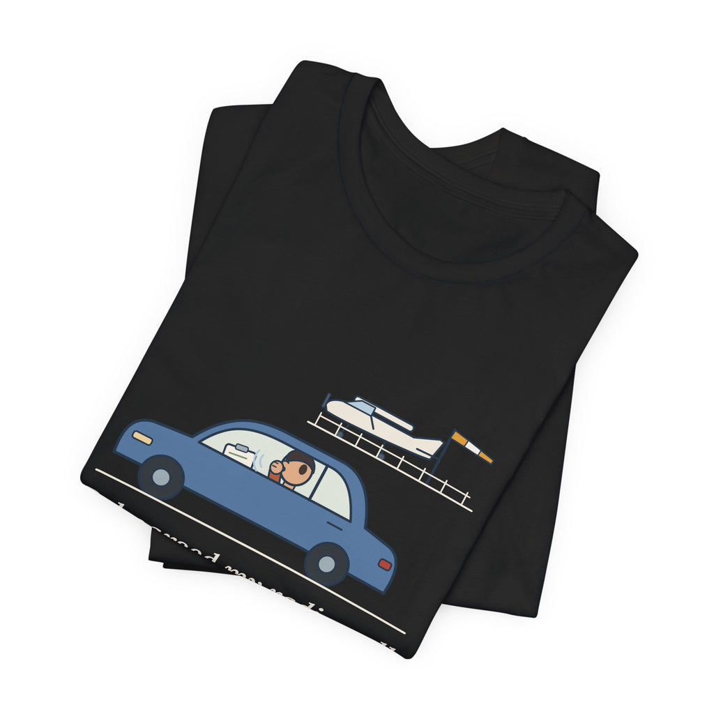 Student Pilot T-Shirt - Rehearsed My Radio Call in the Car. Funny Pilot Tee