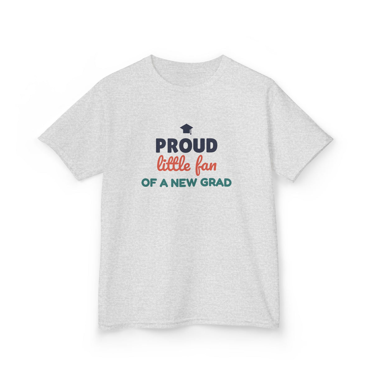 Proud Little Fan of a New Grad Youth T-Shirt, Graduation Kids Shirt