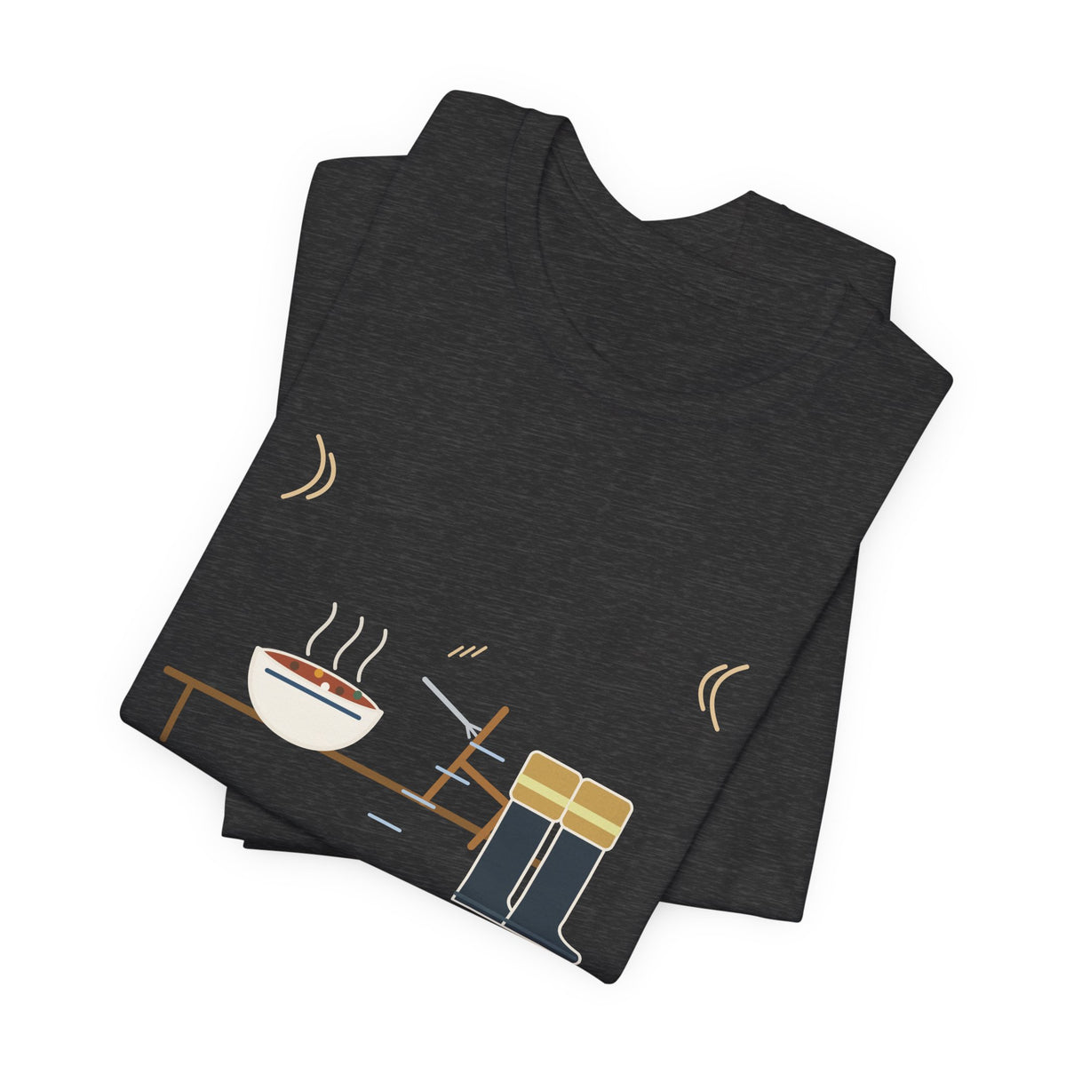 Firefighter T-Shirt - Dinner's Served. Tones Just Dropped. Funny Firehouse Tee