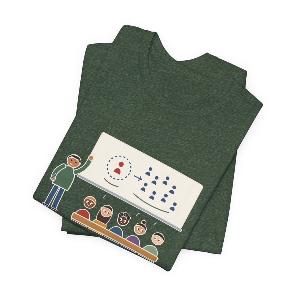 High School Psychology Teacher T-Shirt - Explained the Bystander Effect, Nobody Volunteered