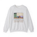 Vet Day Cat Sweatshirt, Got the Cat Carrier Out, The Cat Vanished for Three Hours, Funny Cabinet Hideout Crewneck