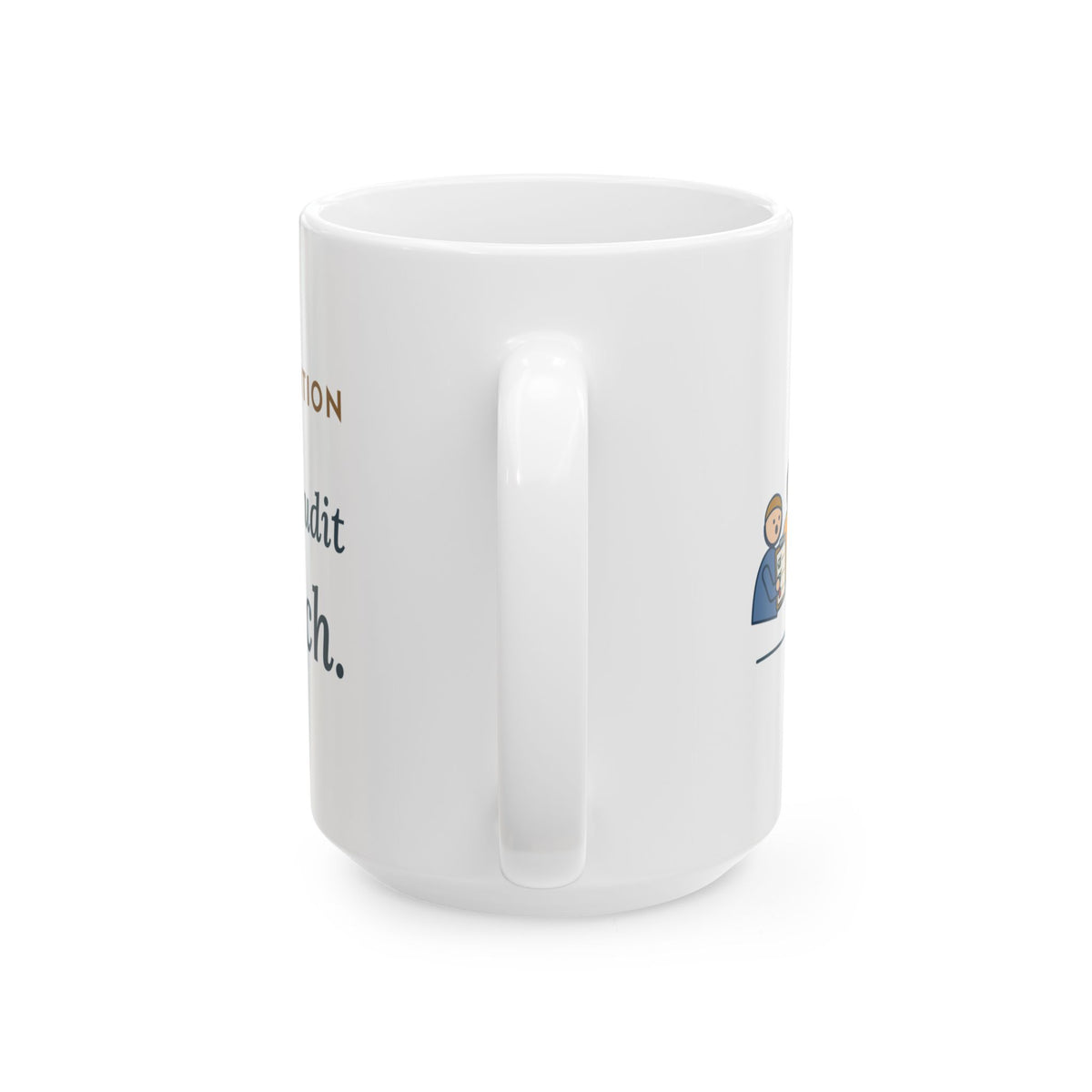 Large 15oz Health Education Teacher Mug - Students Audit My Lunch Nutrition Label Unit