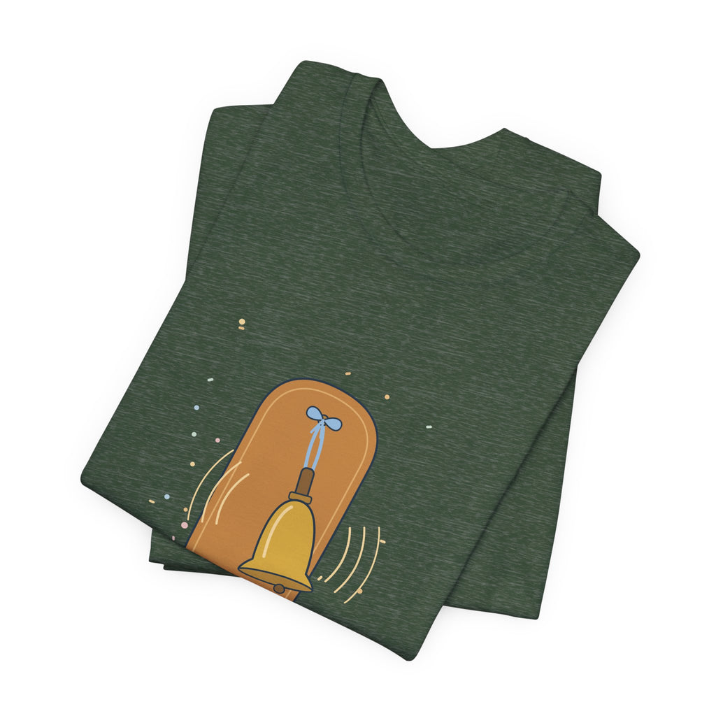 Oncology Nurse T-Shirt - My Favorite Sound Is the Bell Hopeful Nurse Tee