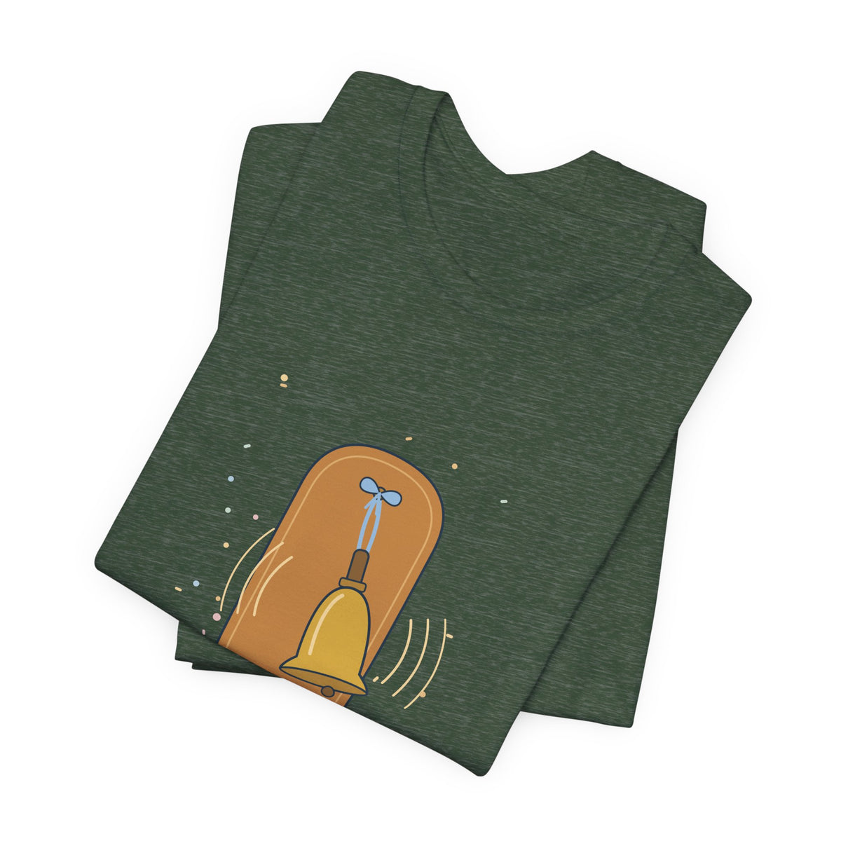 Oncology Nurse T-Shirt - My Favorite Sound Is the Bell Hopeful Nurse Tee