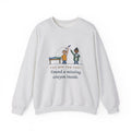 Cast Clinic Nurse Crewneck Sweatshirt - Missing Crayon Found Inside the Cast Nurse Gift