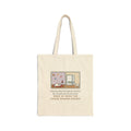 Deaf Dog Tote Bag, Slept Through the Doorbell and Fireworks, Woke Up When the Cheese Drawer Opened, Two Panels