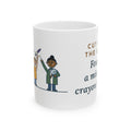 Cast Clinic Nurse Mug - Cut Off the Cast. Found a Missing Crayon Inside. 11oz Coffee Mug