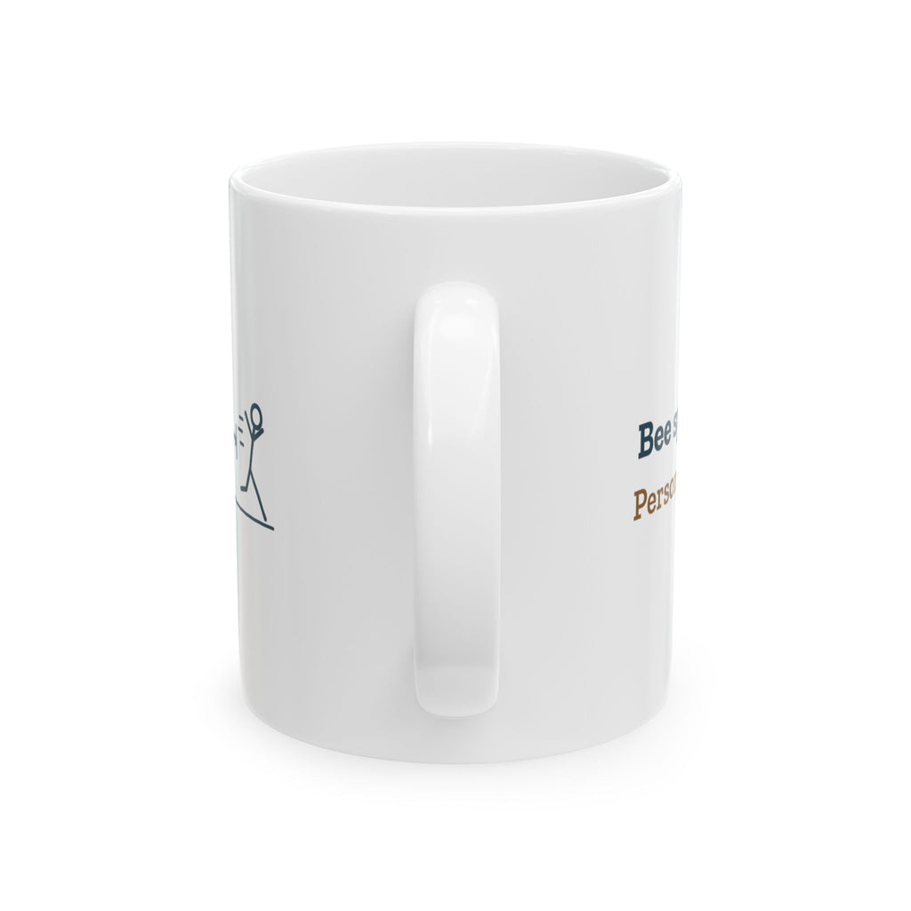 Beekeeping Coffee Mug - Bee Space: 3/8 Inch. Personal Space: 30 Feet.
