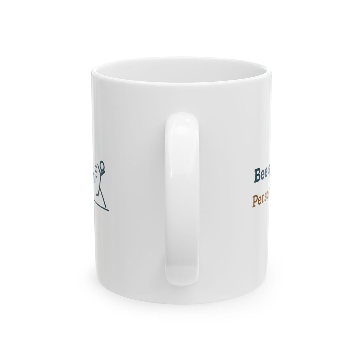 Beekeeping Coffee Mug - Bee Space: 3/8 Inch. Personal Space: 30 Feet.
