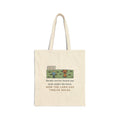 Border Terrier Tote Bag - The Lawn Has Twelve Holes Now