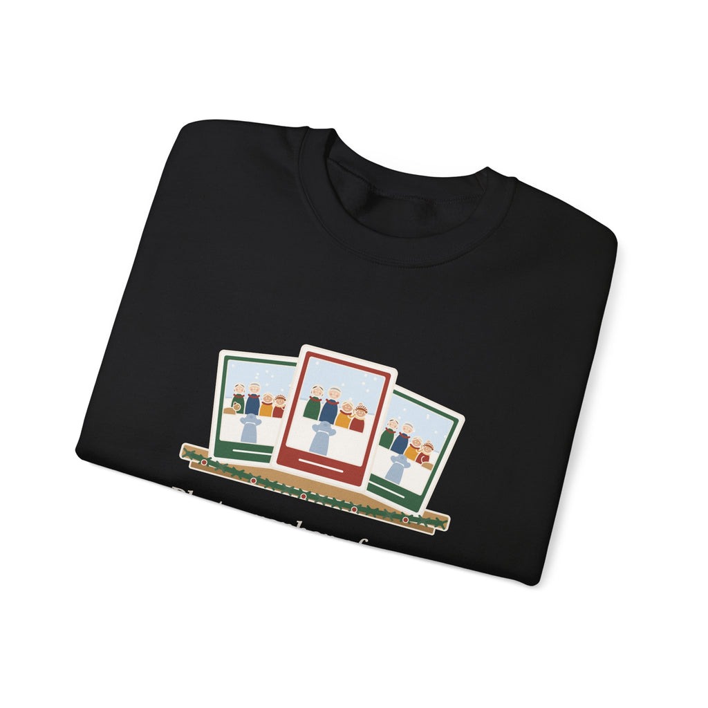 Family Photographer Crewneck Sweatshirt - Photographer of Every Christmas Card, Not in One