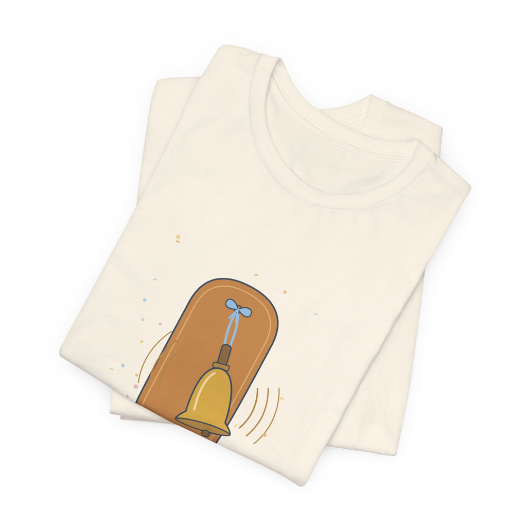 Oncology Nurse T-Shirt - My Favorite Sound Is the Bell Hopeful Nurse Tee