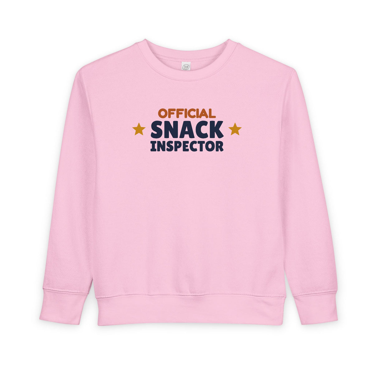 Official Snack Inspector Toddler Sweatshirt, Funny Toddler Crewneck