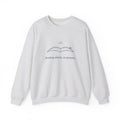 Bookish Crewneck Sweatshirt for Book Lovers - Reading Slowly, On Purpose