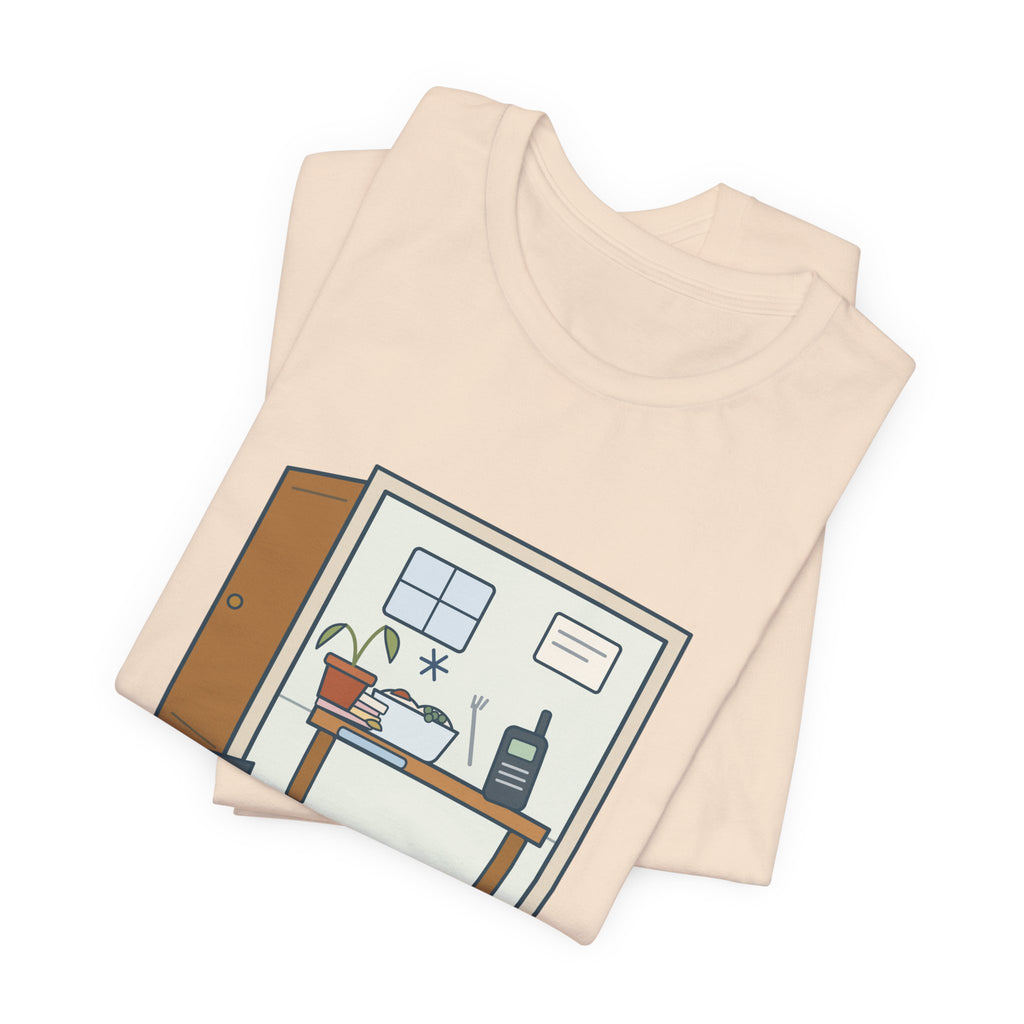 School Principal T-Shirt - My Door Is Open. My Lunch Is Cold. Funny Administrator Tee