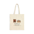 God Bless Us Every One Tote Bag, Christmas Dickens Quote Tote with Hearth and Goose