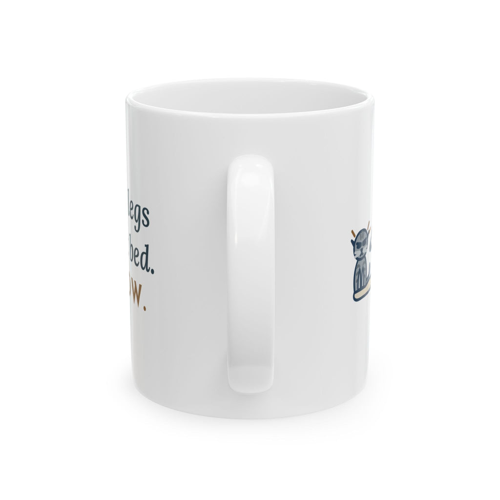 Borzoi Mug - Fit All Four Legs Into the Cat Bed. Somehow. 11oz Coffee Mug for Sighthound Lovers