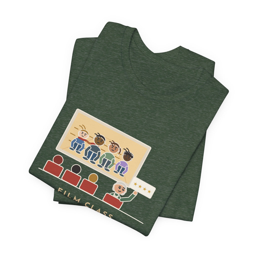 Film Studies Teacher T-Shirt - Every Group Project Has a Slow-Motion Walk Funny Film Class Tee