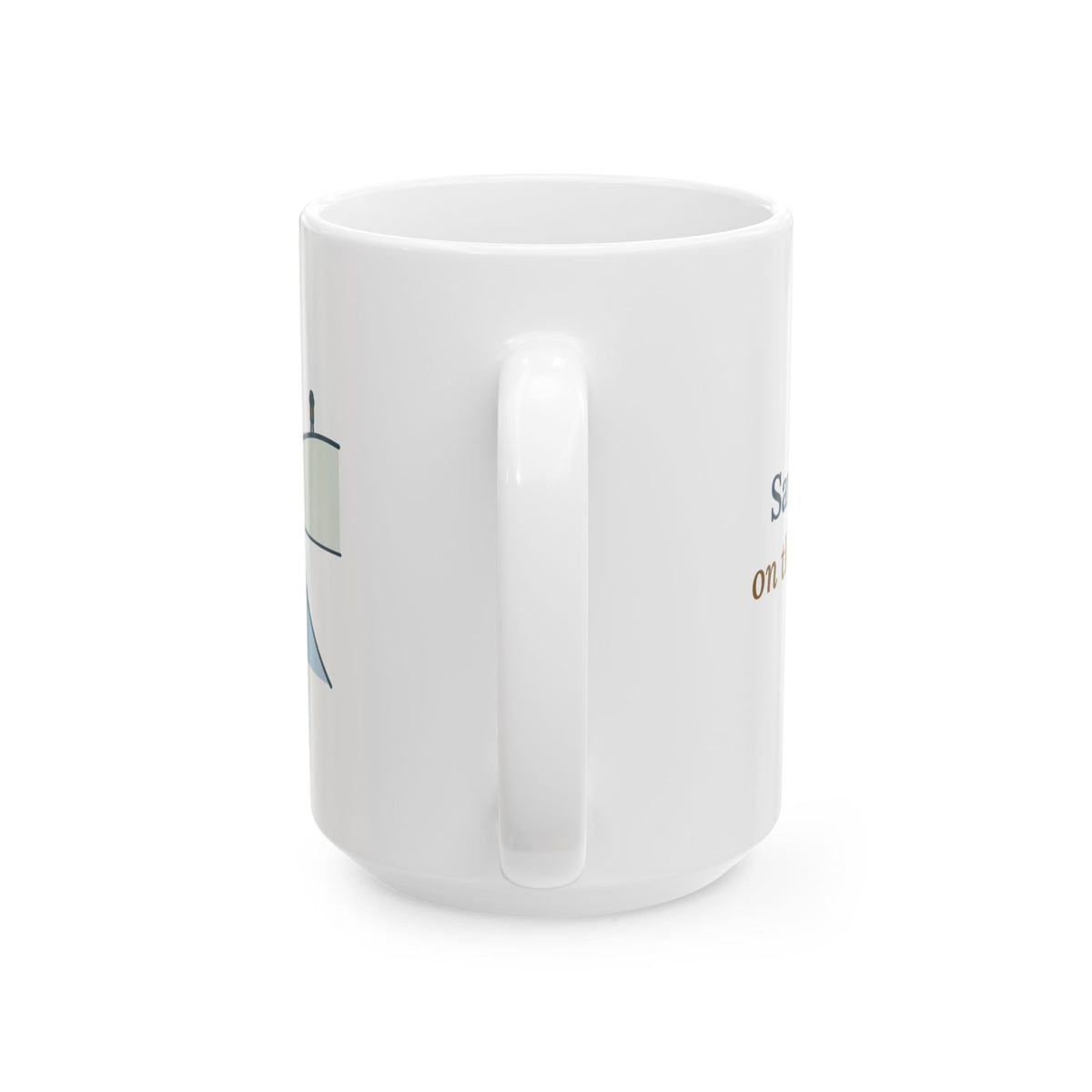 Large 15oz Elk Hunting Mug - Saw the Herd on the Drive Home Hunter Gift