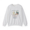 Christmas List Sweatshirt, Kids Wrote One in November, Rewrote It on December 23, Funny Fridge Door Crewneck