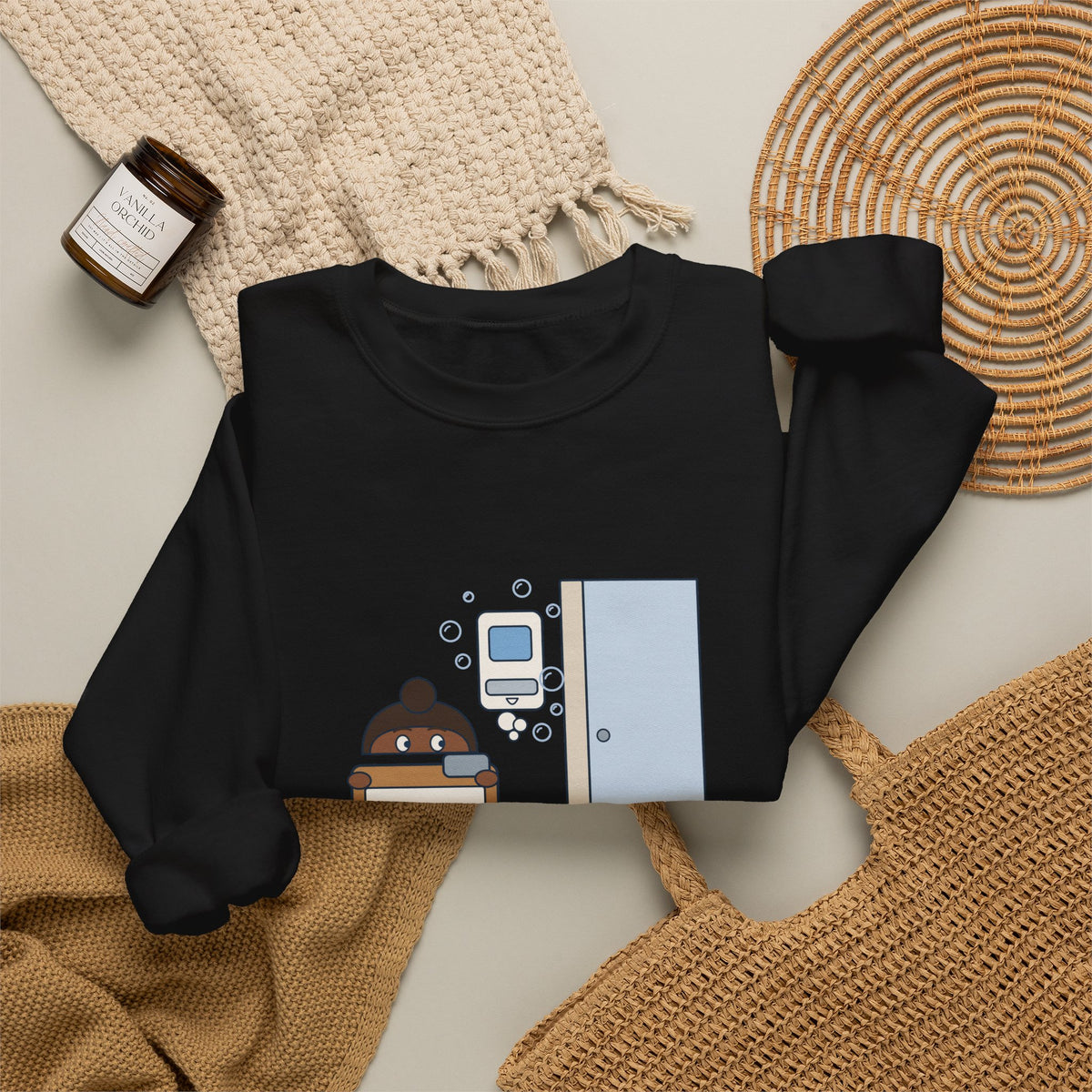 Infection Preventionist Crewneck Sweatshirt - Foam In. Foam Out. I'm Counting.