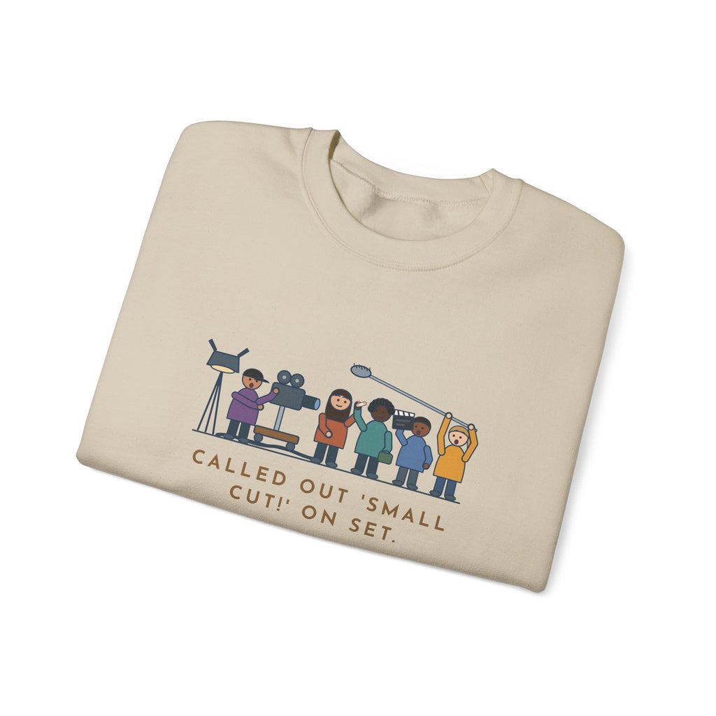 Film Set Nurse Crewneck Sweatshirt - Small Cut, Whole Crew Froze