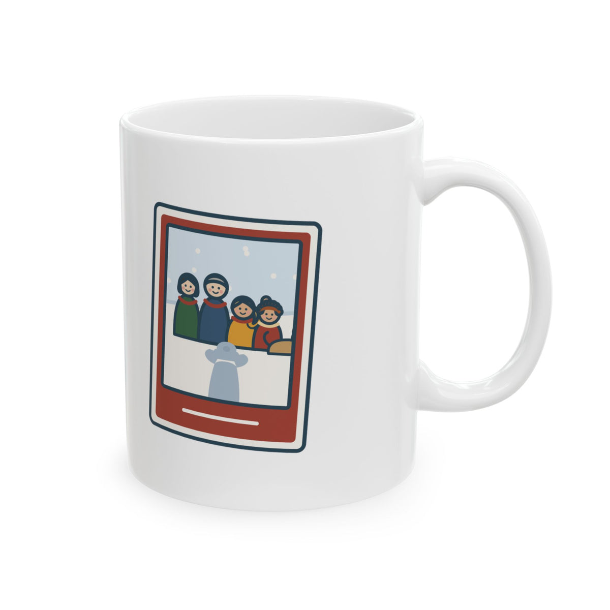 Family Photographer Coffee Mug - Photographer of Every Family Christmas Card. Not in a Single One.