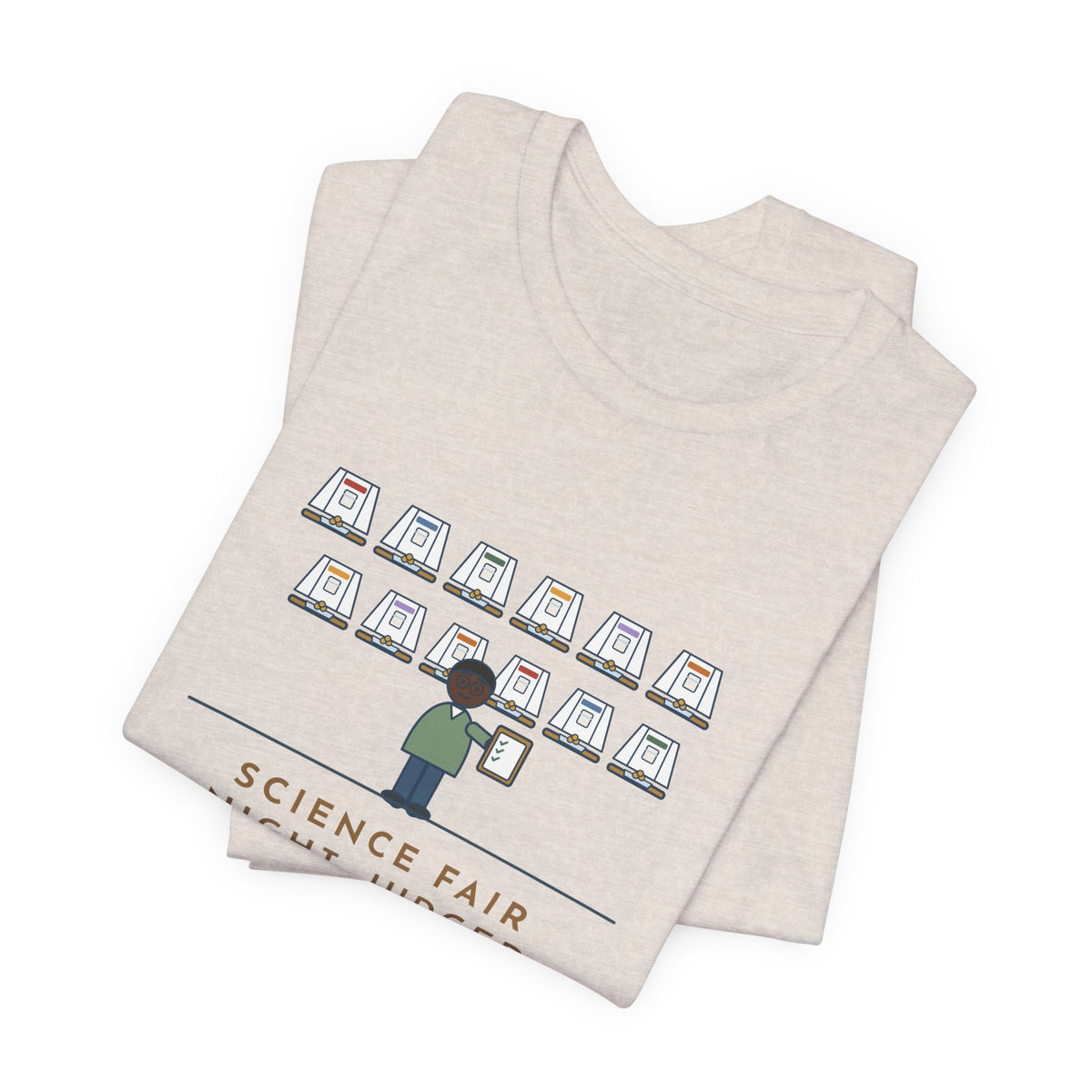 Science Fair Judge T-Shirt - Judged Twelve Projects on Which Paper Towel Is Strongest