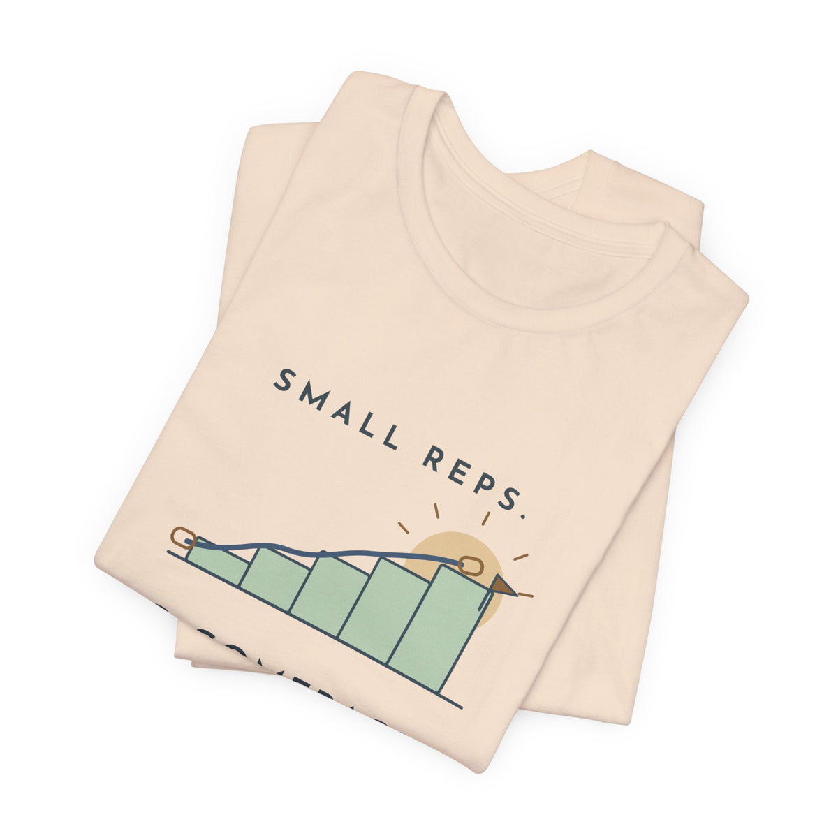 PT and OT T-Shirt - Small Reps. Big Comebacks. Physical Therapist Clinic Day Tee