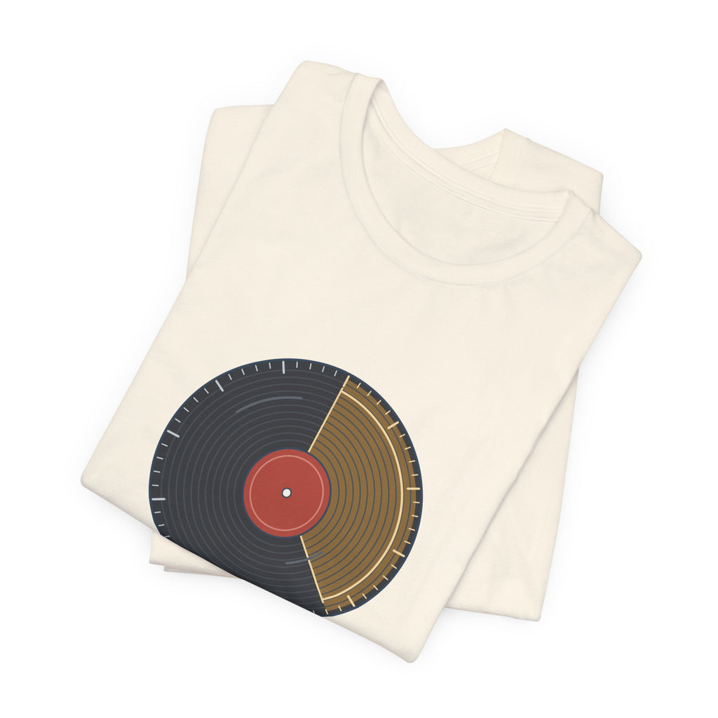 Vinyl Record T-Shirt - Twenty-Two Minutes a Side Record Collector Tee