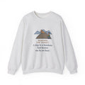 Funny Colorado Hiking Crewneck Sweatshirt - Summit Dog Got There an Hour Earlier