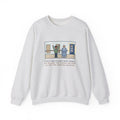 CVICU Nurse Sweatshirt, Day Two After Heart Surgery, He Walked the Whole Hallway to See the Vending Machine, Funny Hallway Walk Crewneck
