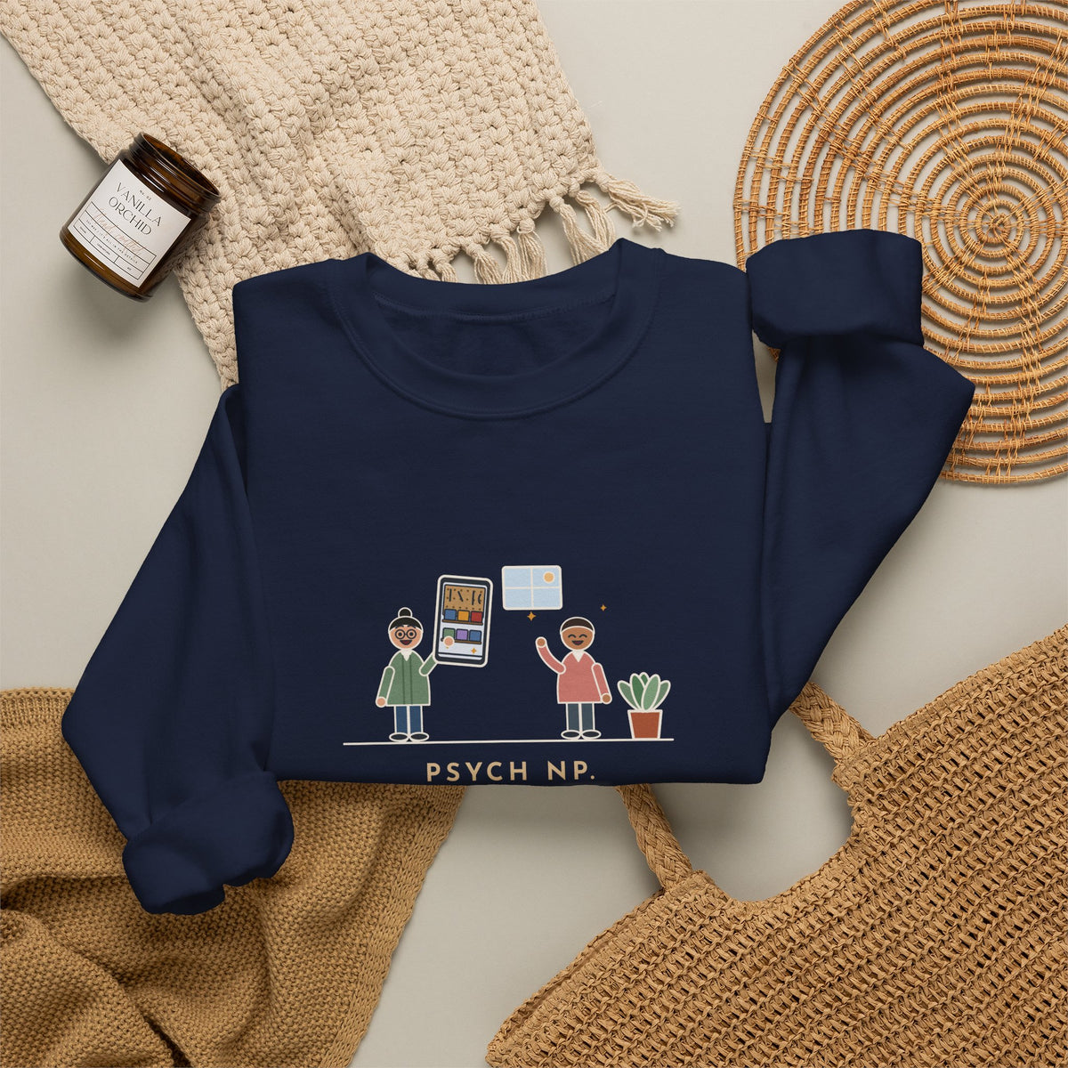 Psychiatric Nurse Practitioner Sweatshirt, Six-Week Follow-Up, He Brought a Photo of the Garage He Finally Cleaned