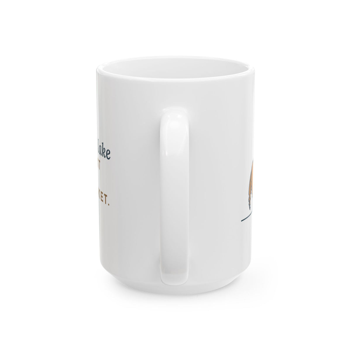 Large 15oz Leonberger Mug - Shook Off the Lake Next to the Picnic