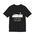 Rossetti Quote T-Shirt, In the Bleak Mid-Winter, Winter Snowy Cottage Hill Tee