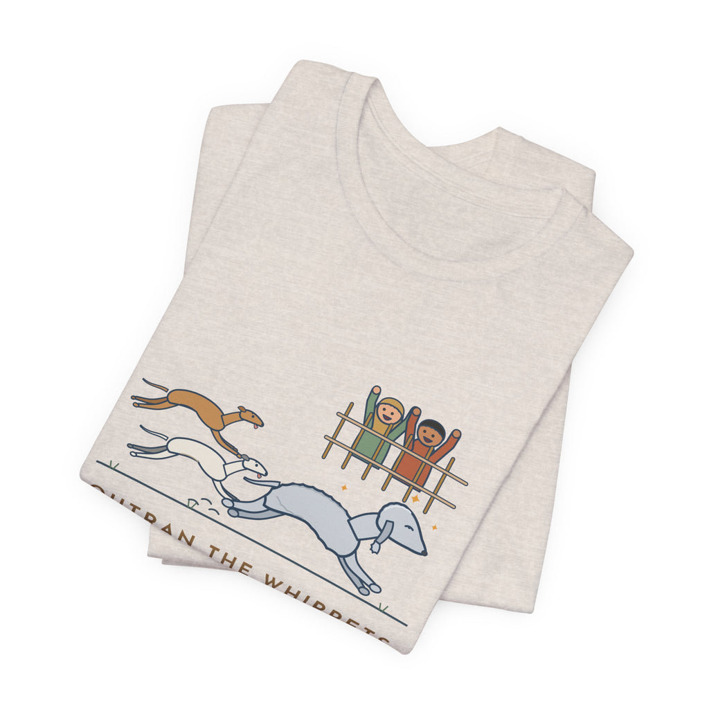Bedlington Terrier T-Shirt - Outran the Whippets at the Dog Park, Still Fluffy