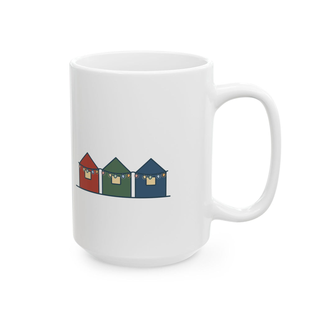 Large 15oz Lineman Mug - Christmas Dinner, Reheated. Your Lights Stayed On.