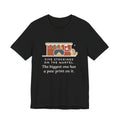 Funny Dog Stocking T-Shirt, Five on the Mantel, The Biggest One Has a Paw Print, Mantel Tee