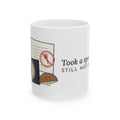 Mushroom Coffee Mug - Took a Spore Print. Still Not Eating It. Mycology Mug
